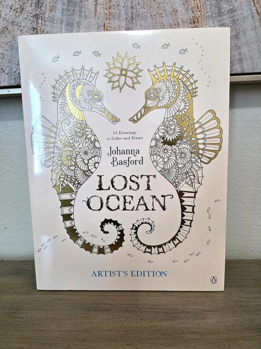 Johanna Basford Lost Ocean: Artist's Edition Coloring Book